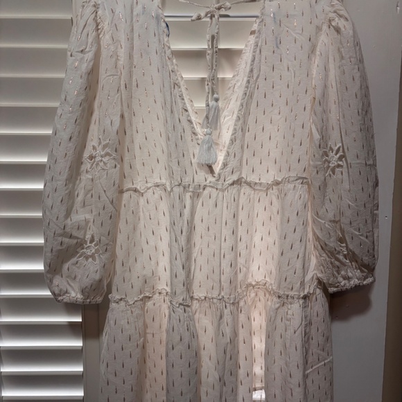 Blue Island cover up size s white gold - Picture 5 of 9